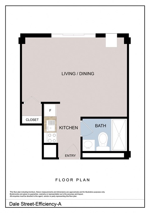 313 North Dale Street Studio-1 Bed Apartment, Affordable for Rent - Photo Gallery 9